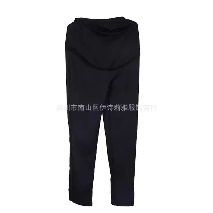 White High Waist Belly Pants for Women