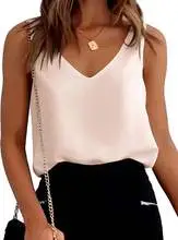 Women's V-Collar Chiffon Suspenders Dress Yellow — feature 3