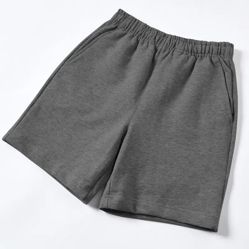 Children's Dark Blue Cotton Sports Shorts Boys - Image 4
