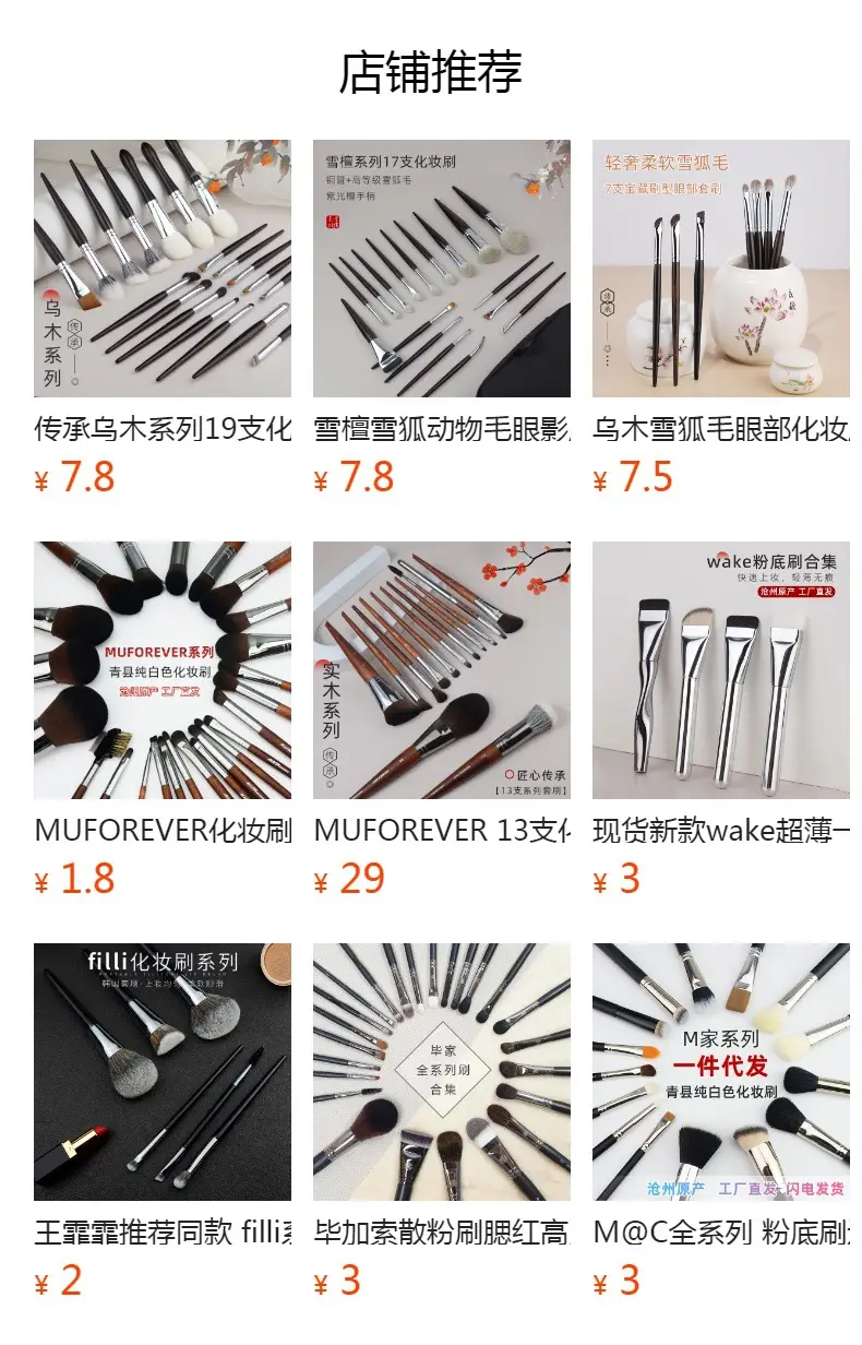 Cangzhou Qingxian Makeup Brushes Set for Setting Makeup — feature 1