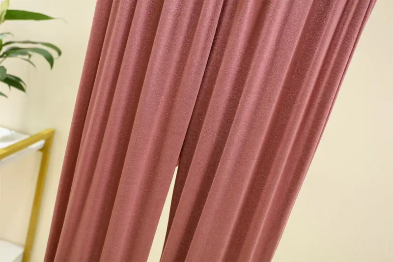 Women Drawstring Slimming Harem Pants Brown Summer 2025 — feature 23