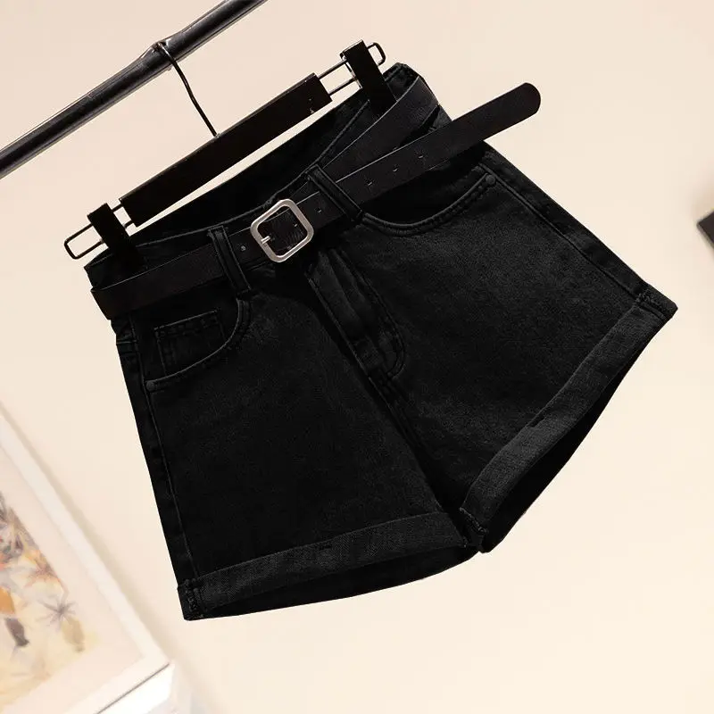 Women Denim Shorts High Waist Slimming 2022 - Image 3