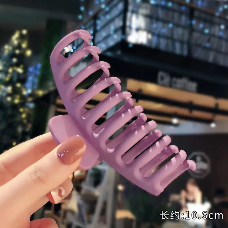 Orange Korean-style Hair Clip for Bathing Back of Head - Image 18
