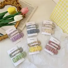 Orange Korean-style Hair Clip for Bathing Back of Head — feature 4