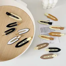 Orange Korean-style Hair Clip for Bathing Back of Head — feature 7
