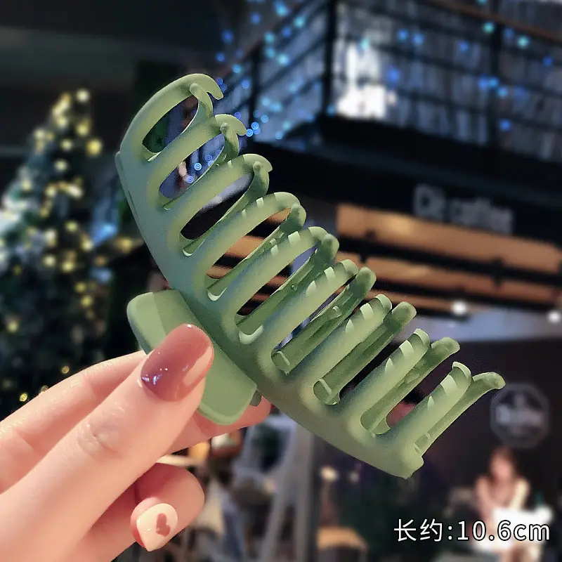 Orange Korean-style Hair Clip for Bathing Back of Head - Image 6