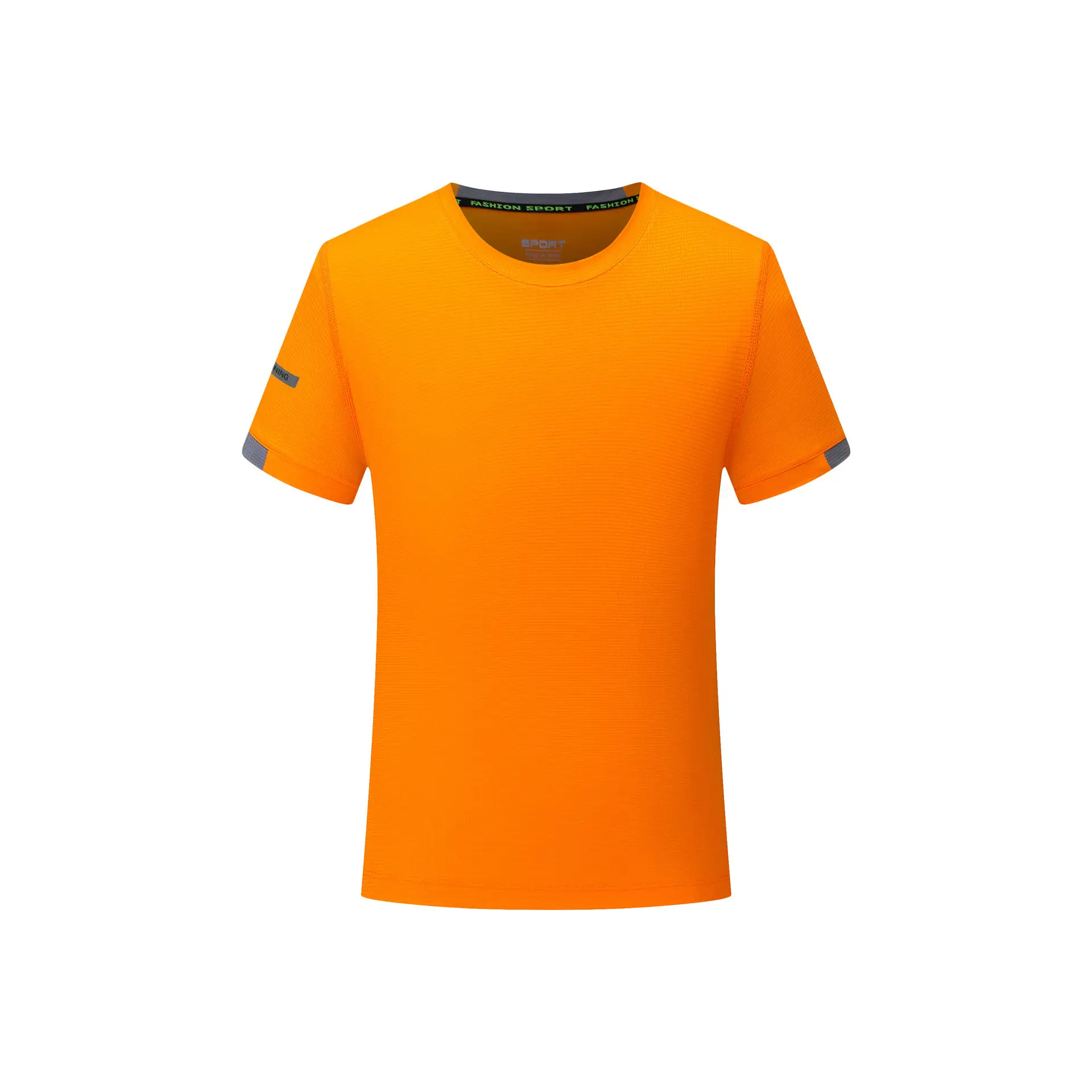 Men White Quick-Drying T-Shirt Short Sleeve - Image 6