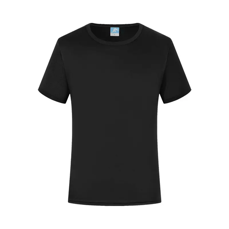 Quick-Drying T-Shirt Custom DIY Round Neck Short Sleeve - Image 3
