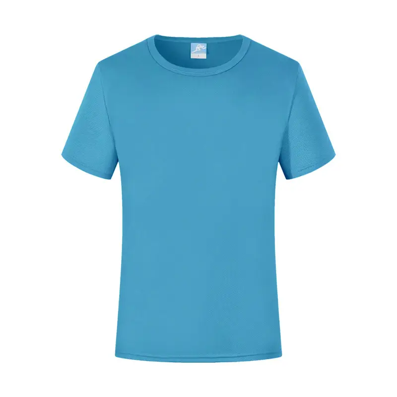 Quick-Drying T-Shirt Custom DIY Round Neck Short Sleeve - Image 5
