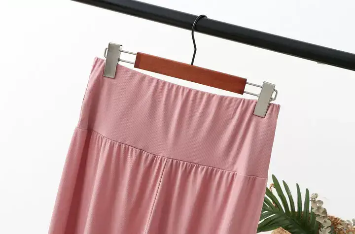 Black Wide Leg High Waist Pants for Women Summer — feature 13