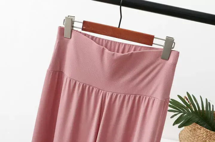Black Wide Leg High Waist Pants for Women Summer — feature 19