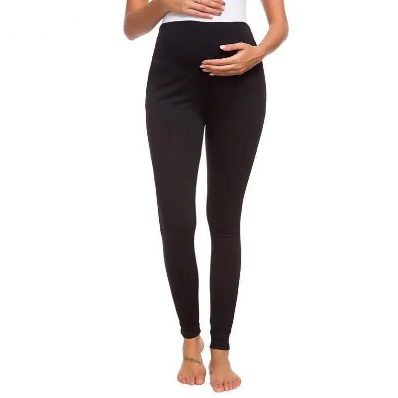 Grey Slim Fit Belly Support Pants for Pregnant Women — feature 5
