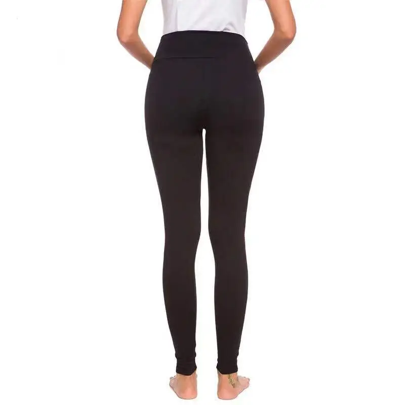 Grey Slim Fit Belly Support Pants for Pregnant Women — feature 7