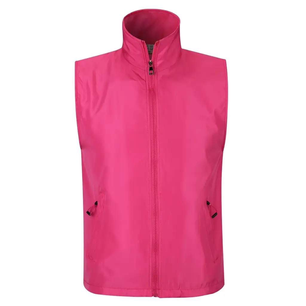 Blue Full-Zip Vest for Men Large Scale Workwear - Image 4