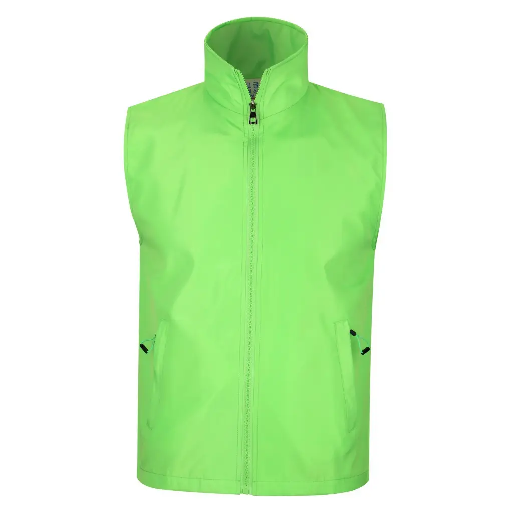 Blue Full-Zip Vest for Men Large Scale Workwear - Image 5