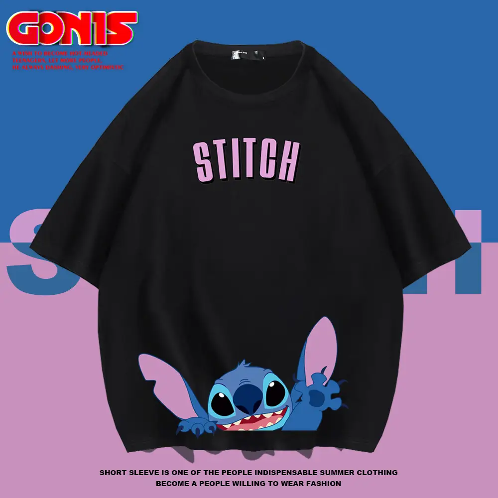 Stitch Graphic T-Shirt Large for Men Women - Image 8