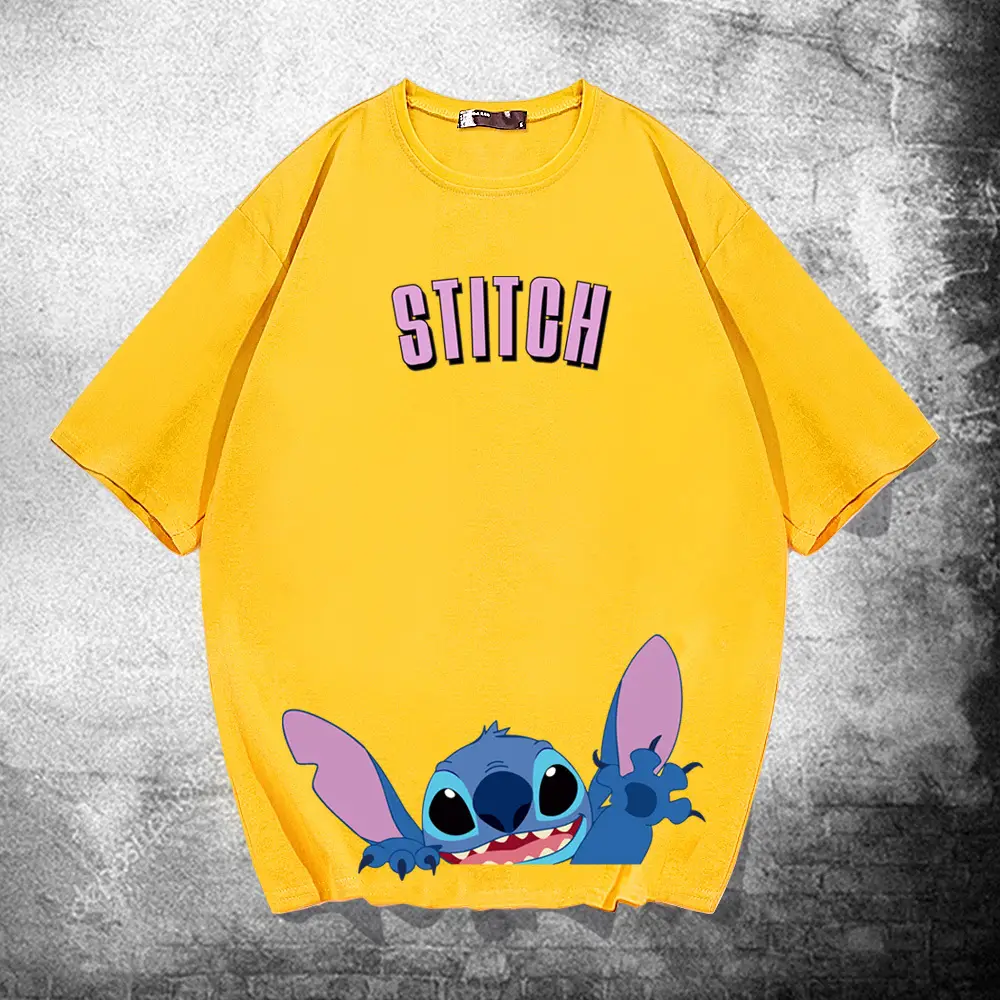 Stitch Graphic T-Shirt Large for Men Women - Image 9