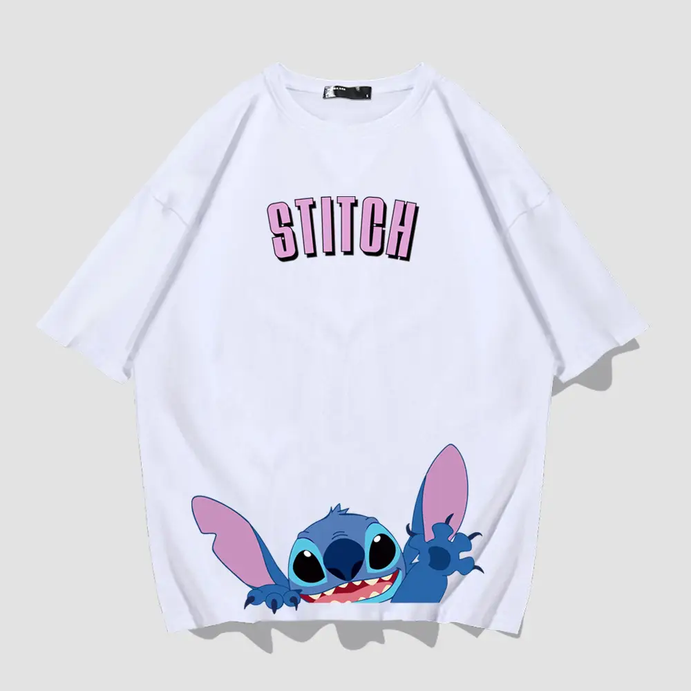 Stitch Graphic T-Shirt Large for Men Women - Image 2