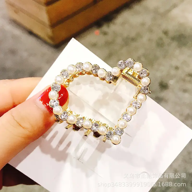 Korean Pearl Hairpin Clip Gold Alloy Women's All-match - Image 23