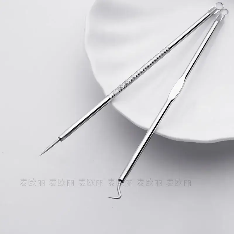 Gold Acne Clip Needle for Blackhead Removal - Image 38