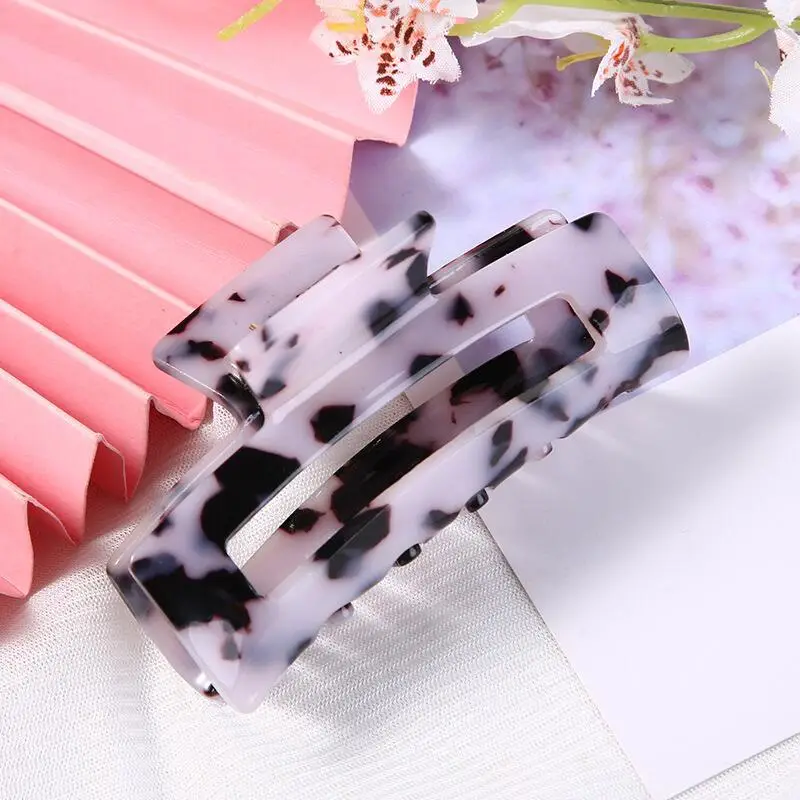 Acrylic Hair Ponytail with Holographic Plate Design - Image 21