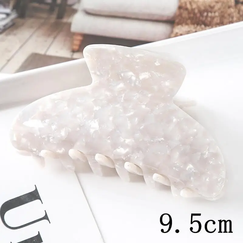Acrylic Hair Ponytail with Holographic Plate Design - Image 26