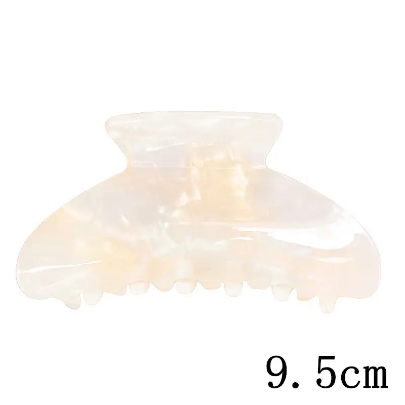 Acrylic Hair Ponytail with Holographic Plate Design - Image 27