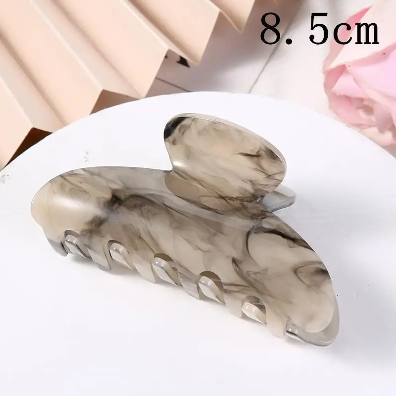 Acrylic Hair Ponytail with Holographic Plate Design - Image 3