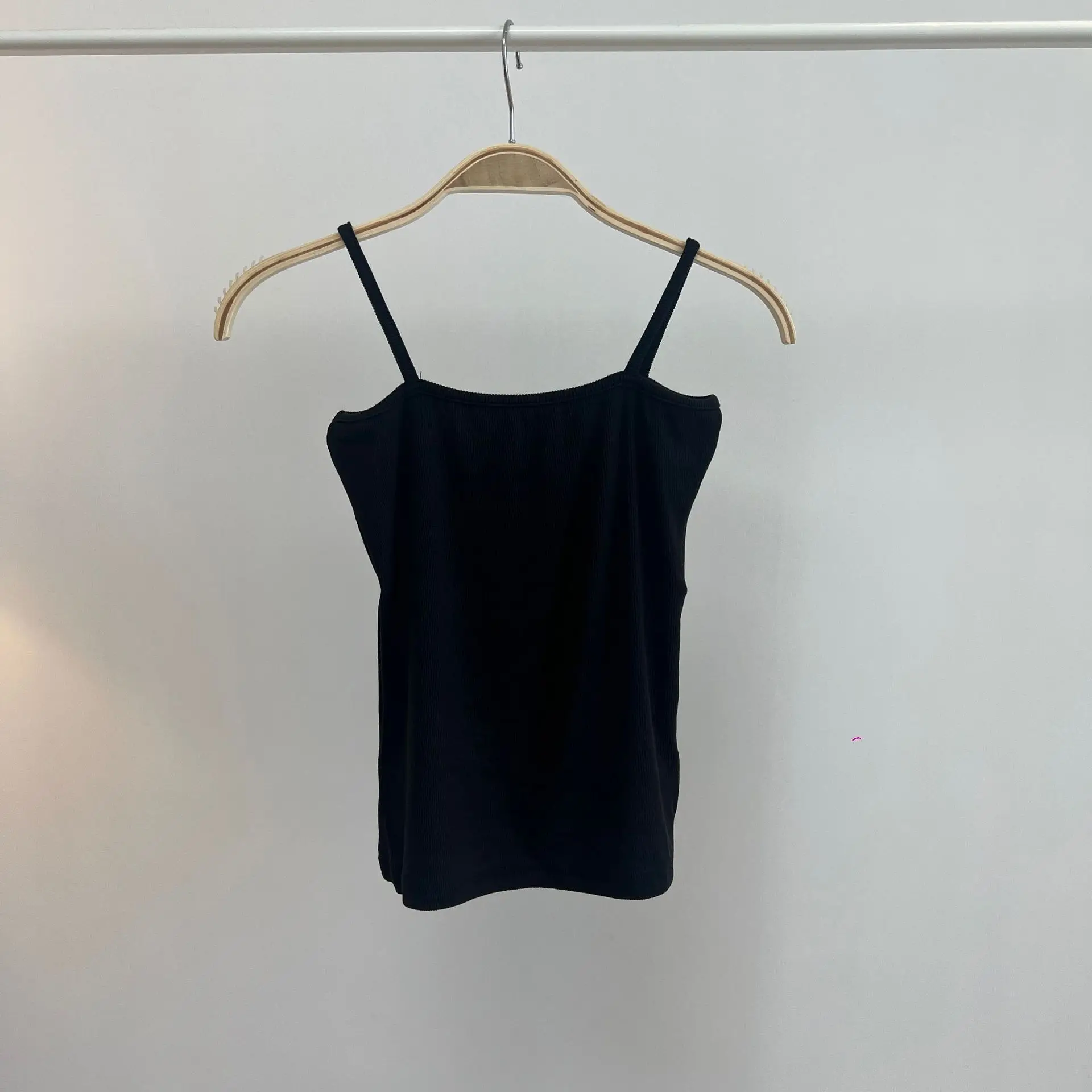 White High Elastic Flat Camisole Summer - Image 4