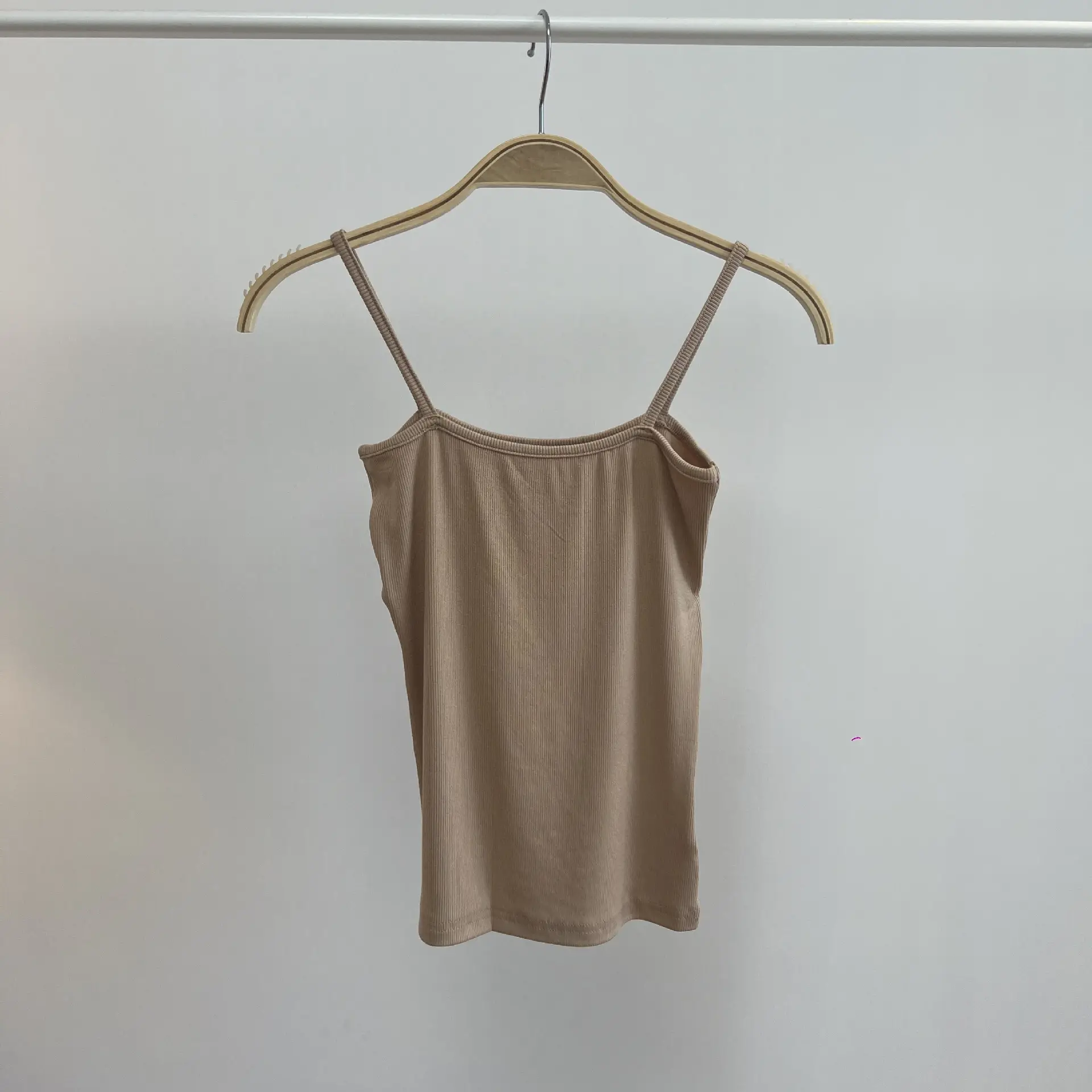 White High Elastic Flat Camisole Summer - Image 5