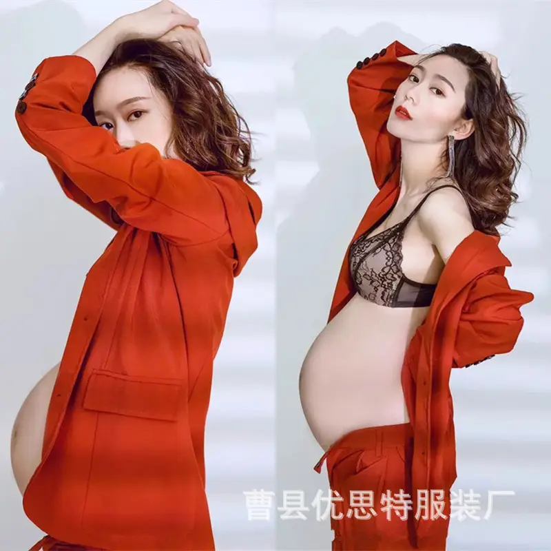 Alvin Baby White Maternity Suit New Photo Studio Photography - Image 9