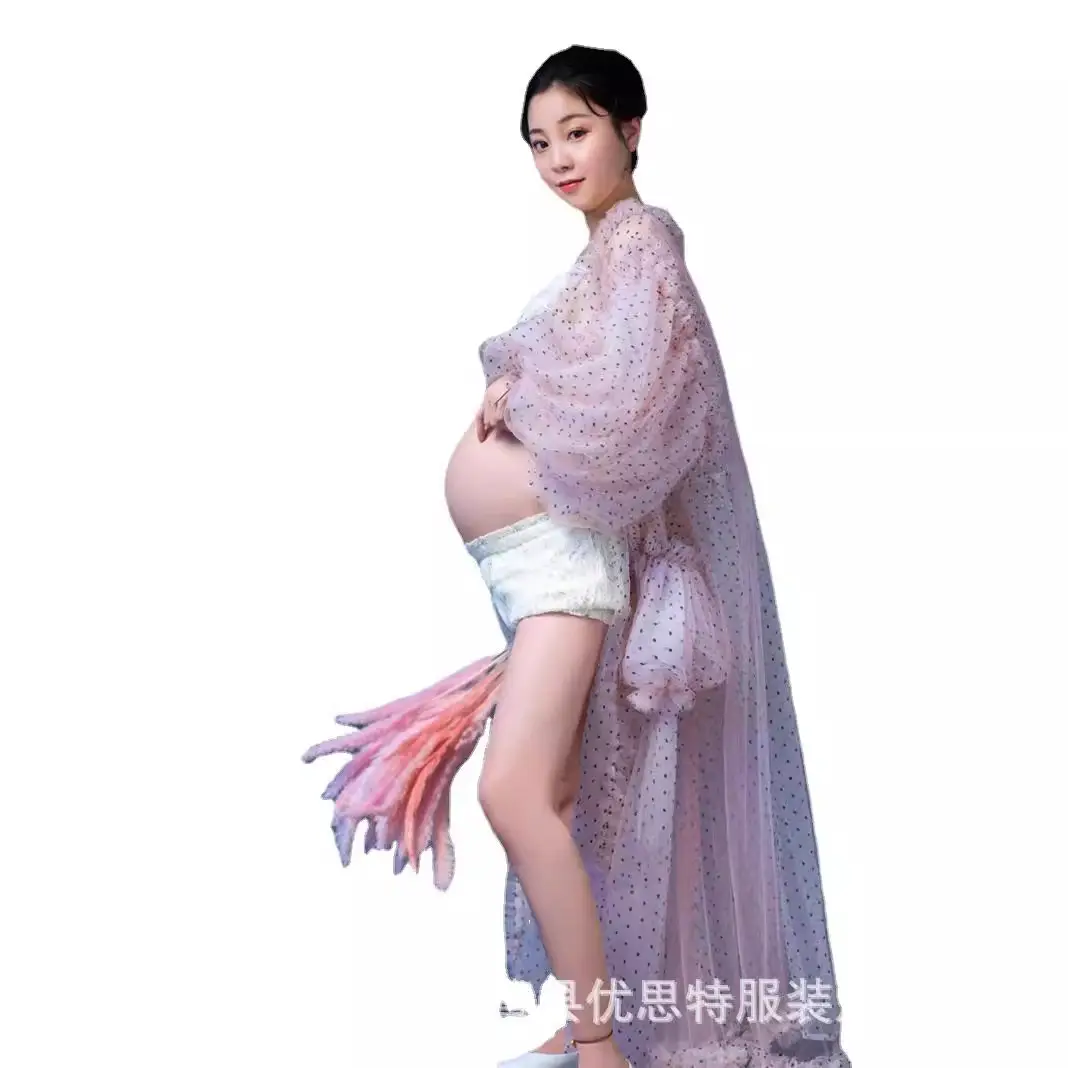 Alvin Baby White Maternity Suit New Photo Studio Photography - Image 34