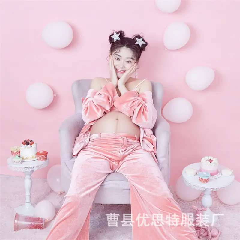 Alvin Baby White Maternity Suit New Photo Studio Photography - Image 6