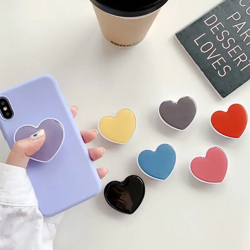 Purple Heart Mobile Phone Bracket for Live Decor - Image 20