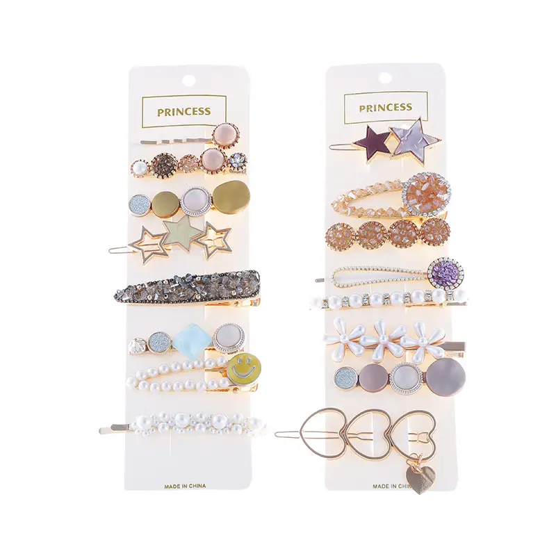 Korean Pearl Hairpin Bow with Star Accent - Image 42