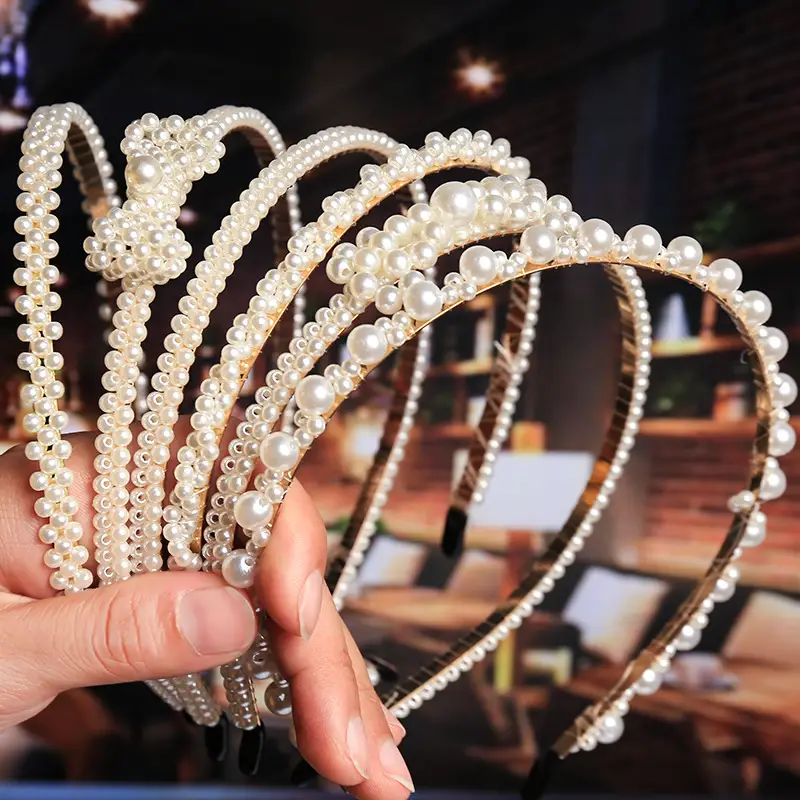 Korean Pearl Hairpin Bow with Star Accent — feature 7