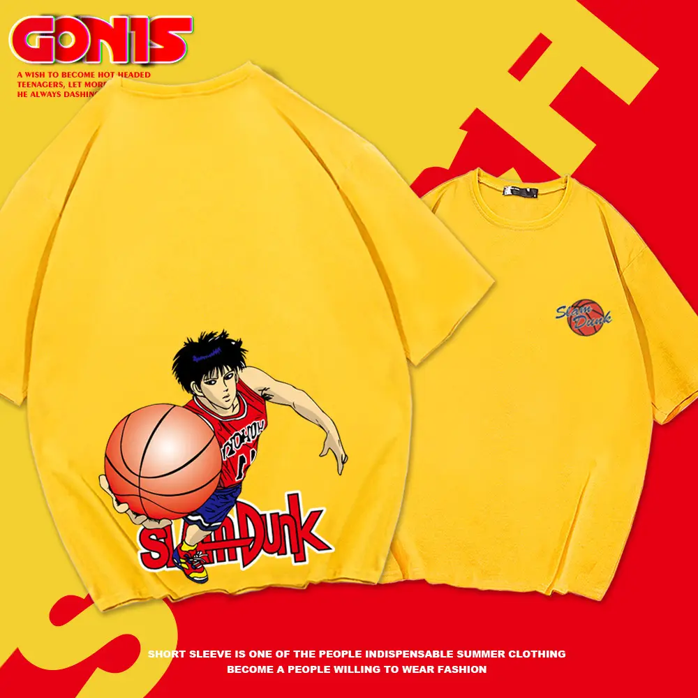 Men's Yellow Dragon Ball T-Shirt Short Sleeve - Image 9
