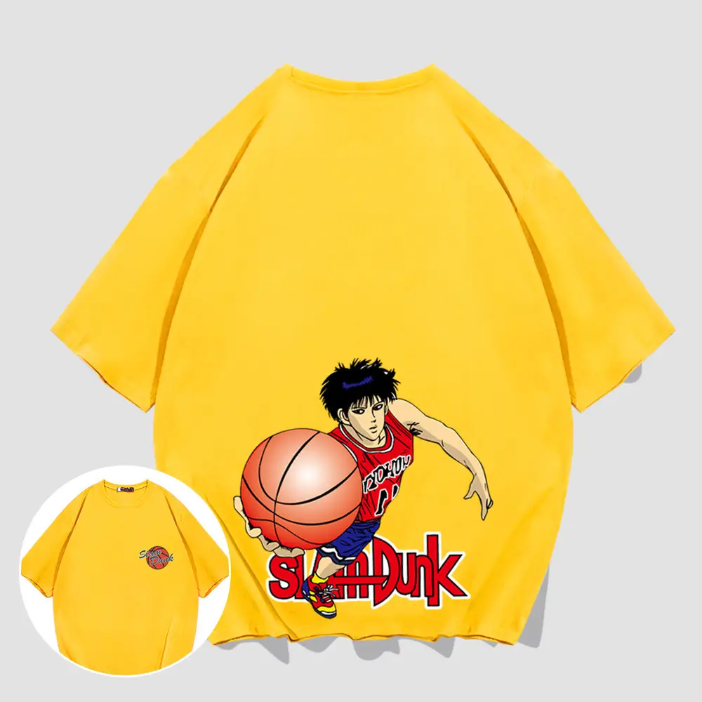 Men's Yellow Dragon Ball T-Shirt Short Sleeve - Image 3