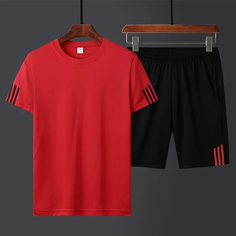 Men Nike Running Shorts & T-Shirt Set Grey Large - Image 20