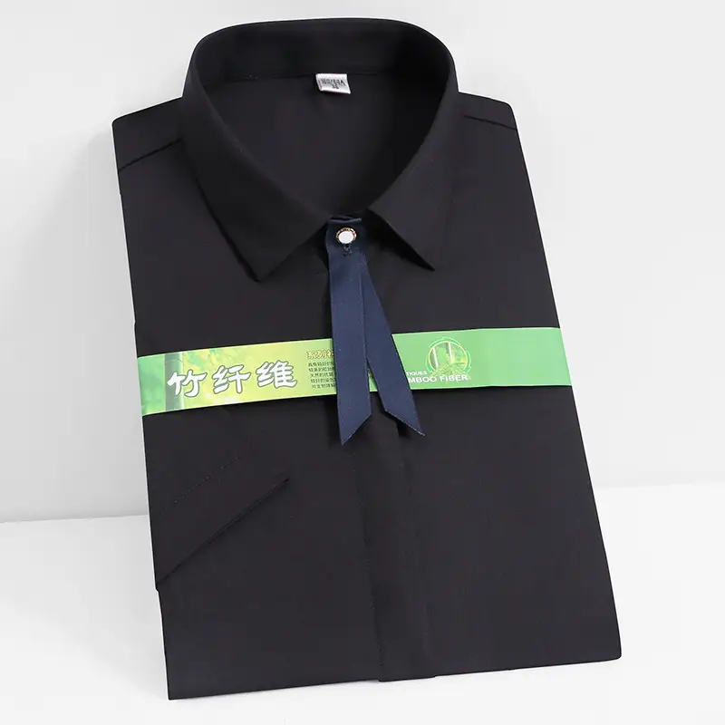 Women's White Bamboo Fiber Ice Cool Shirt - Image 9