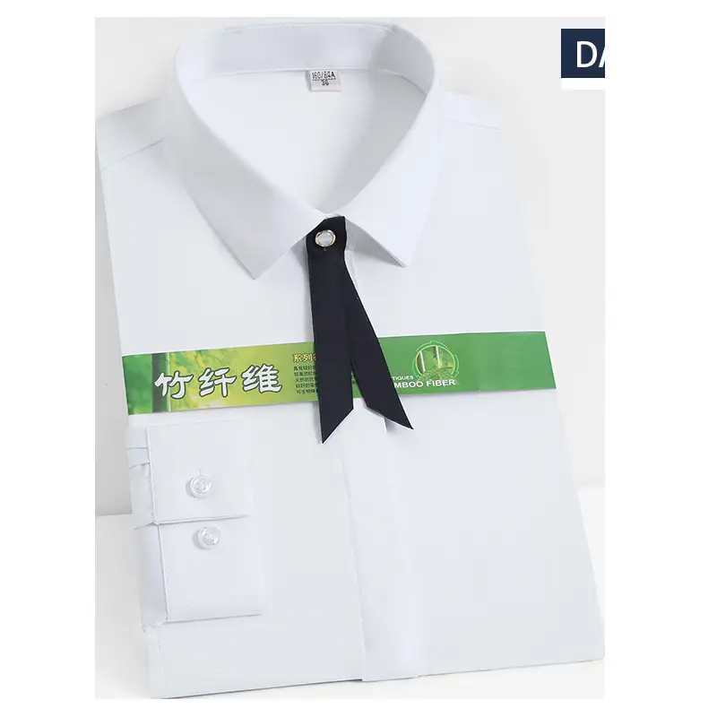 Women's White Bamboo Fiber Ice Cool Shirt - Image 11