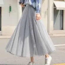 Gold Velvet Pleated Skirt Mid Length Women — feature 15