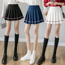 Gold Velvet Pleated Skirt Mid Length Women — feature 5
