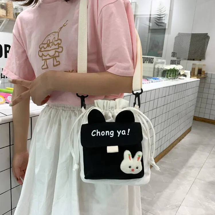 2023 Cute Cartoon Drawstring Backpack Set of 4 - Image 8