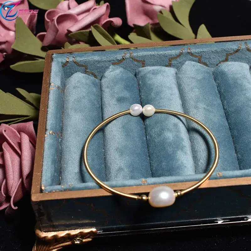 Pearl Bracelet Natural Pearl Bracelet Rice Bead Hand Ring