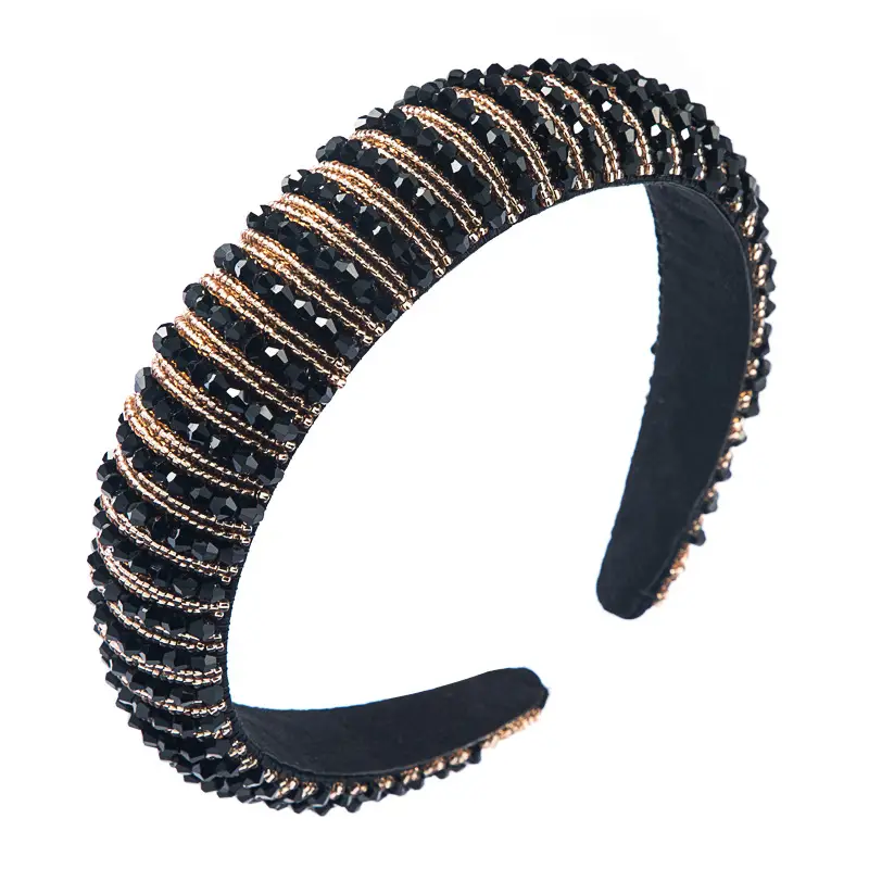 Pink Beaded European Headband for Women - Image 58