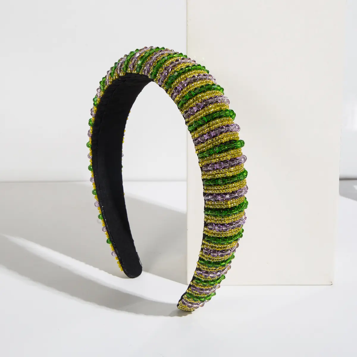 Pink Beaded European Headband for Women - Image 46