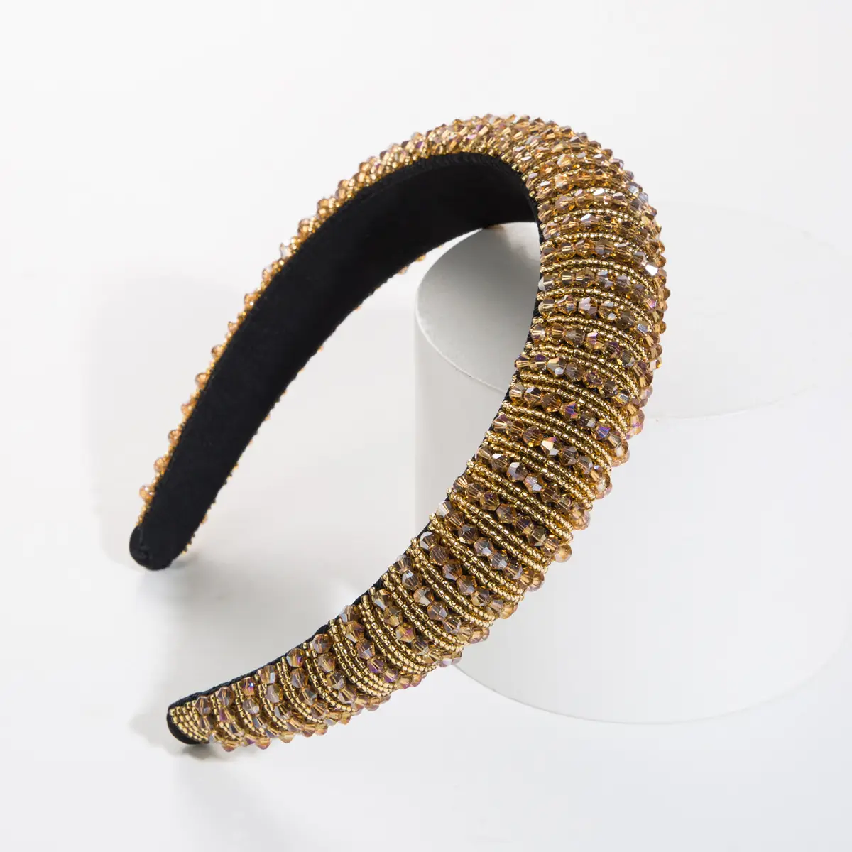 Pink Beaded European Headband for Women - Image 50