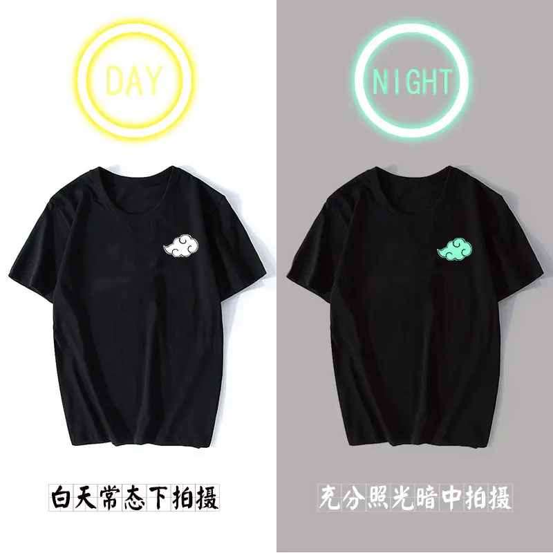 Naruto Sasuke T-Shirt Black Loose Summer - Image 5