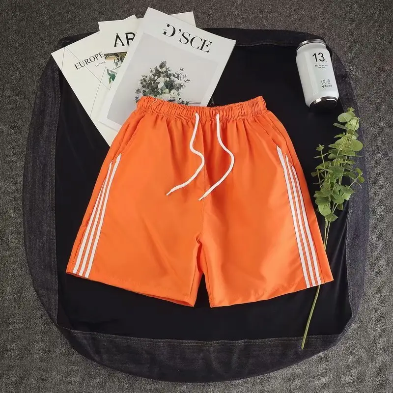 Men White Stripe Shorts 34 Threads Casual Athletic - Image 7